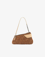 Load image into Gallery viewer, Comma Notte Gcds Monogram Rafia Bag