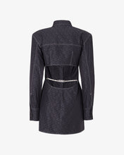 Load image into Gallery viewer, Gcds Bling Monogram Dress | Women Mini & Long Dresses Black | GCDS®