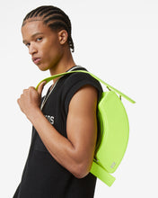 Load image into Gallery viewer, Comma Medium Shoulder Bag | Unisex Bags Yellow fluo | GCDS Spring/Summer 2023