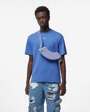 Load image into Gallery viewer, Comma Holographic Shoulder Bag | Unisex Bags Silver/Lilac | GCDS Spring/Summer 2023