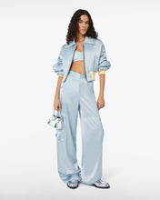 Load image into Gallery viewer, Cropped Satin Bomber
