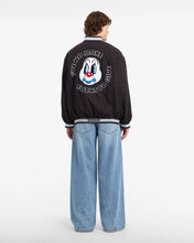 Load image into Gallery viewer, Pinstripe Clown Bomber
