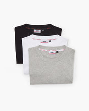 Load image into Gallery viewer, Three-Pack Cotton T-Shirt | Men T-shirts Grey | GCDS
