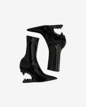 Load image into Gallery viewer, Morso Vinyl Ankle Boots | Women Boots Black | GCDS®
