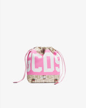 Load image into Gallery viewer, Hello Kitty satin pouch: Women Bags Brown | GCDS
