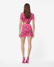 Load image into Gallery viewer, Hello Kitty Jacquard Skirt | Women Skirts Fuchsia | GCDS Spring/Summer 2023
