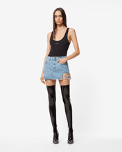 Load image into Gallery viewer, Gcds Bling Denim Skirt | Women Skirts New Light Blue | GCDS Spring/Summer 2023
