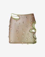 Load image into Gallery viewer, Sita Drops Skirt | Women Skirts Military Green | GCDS Spring/Summer 2023

