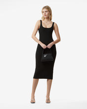 Load image into Gallery viewer, Logo Chain Long Dress | Women Dress Black | GCDS Spring/Summer 2023
